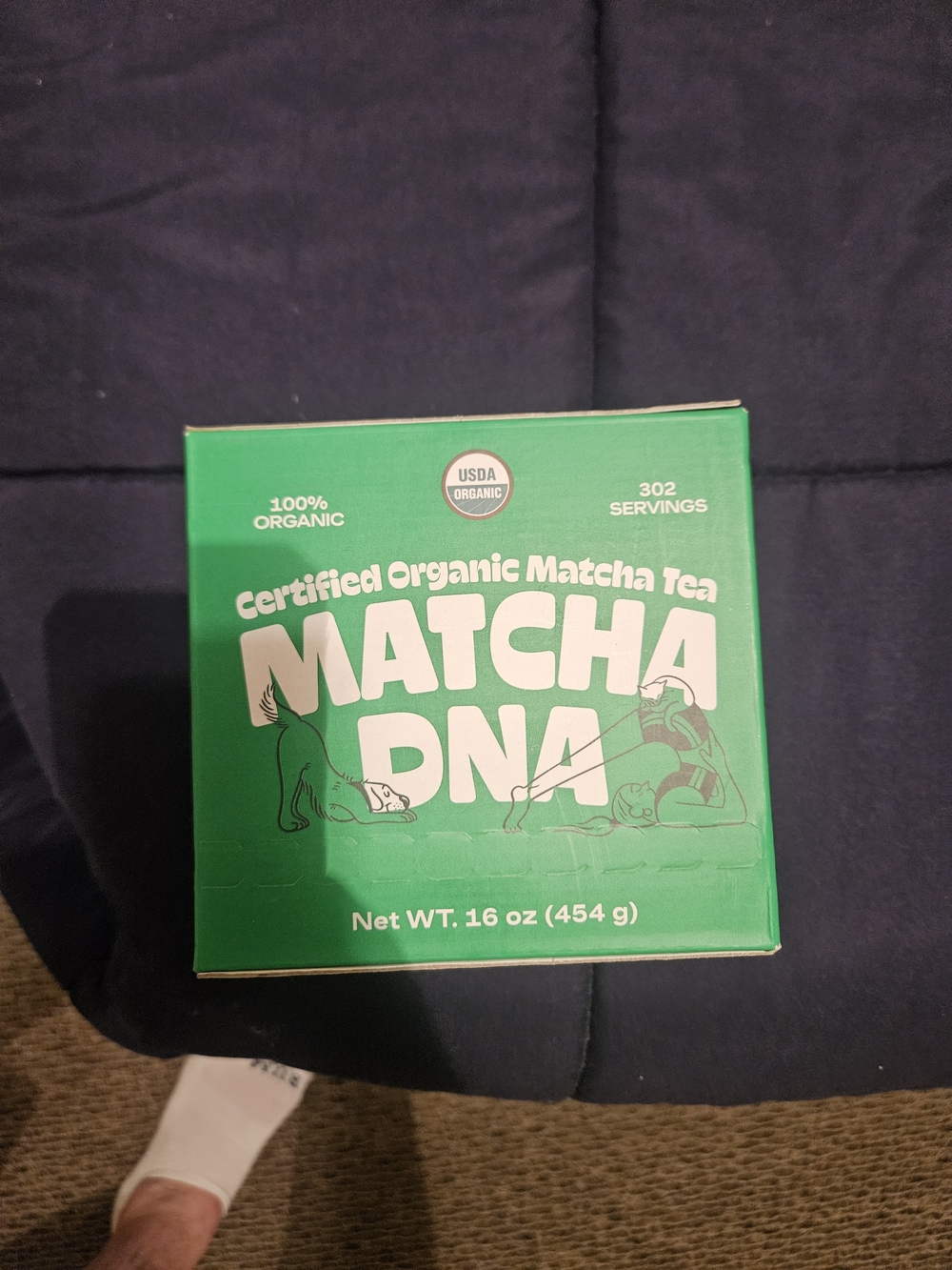 Certified Organic Matcha Tea - Green 16 0z 302 Servings 50 Pct Off Retail Price
